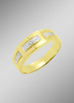 Moderner Damenring mit Diamant