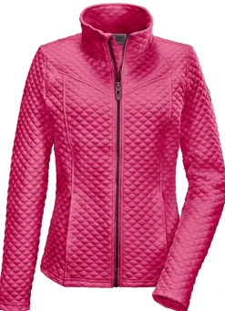 Modische Damen-Stretch-Jacke mit Jaquard-Steppmuster