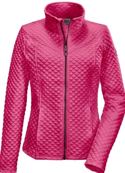 Modische Damen-Stretch-Jacke mit Jaquard-Steppmuster