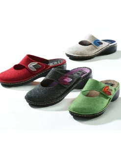 Modischer Aerosoft® Hausschuh aus Wollfilz