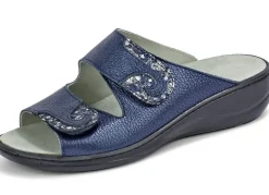 Mubb, bequeme Damen-Pantoletten, Weite H, mit herausnehmbarem Fußbett