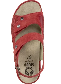 Mubb, bequeme Damen-Sandalen, Weite H, mit herausnehmbarem Fußbett