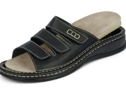 Mubb, bequeme Herren-Pantoletten, Weite H, mit herausnehmbarem Fußbett