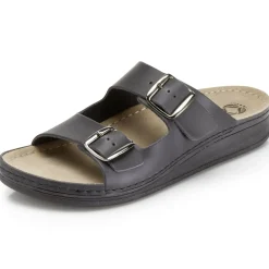 Mubb, bequeme Herren-Pantoletten, Weite H, aus Leder