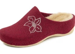 Mubb, gefütterte Damen-Hausschuhe, Weite H, mit Lammfell