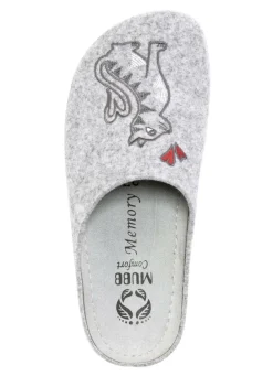Mubb Pantoffel mit niedlichem Katzenmotiv