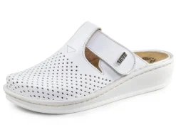 Mubb, sommerliche Damen-Clogs, Weite H, mit herausnehmbarem Fußbett