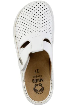 Mubb, sommerliche Damen-Clogs, Weite H, mit herausnehmbarem Fußbett