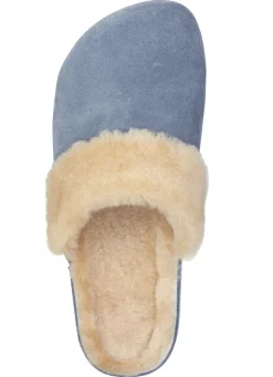 Mubb, warme Damen-Hausschuhe, Weite H, mit Lammfell