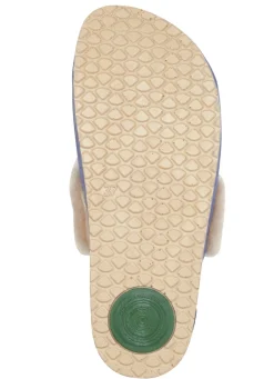 Mubb, warme Damen-Hausschuhe, Weite H, mit Lammfell