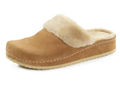 Mubb, warme Damen-Hausschuhe, Weite H, mit Lammfell