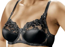 Naturana Zweierpack Bügel-BH mit Tüllstickerei im Vorderteil