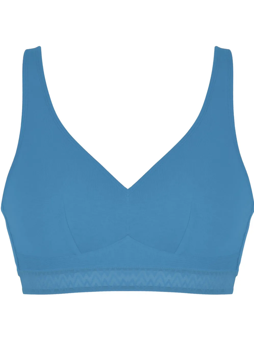 Naturana Zweierpack BH mit dekorativem Elastikband