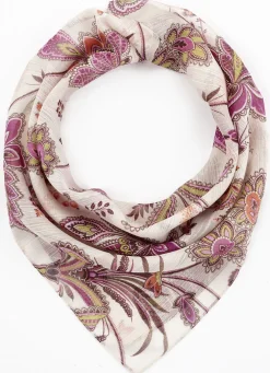 Nickituch mit Fantasiedessin