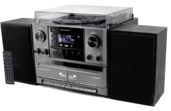 Nostalgie-Stereoanlage mit Fernbedienung