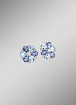 Ohrringe im Blumendesign