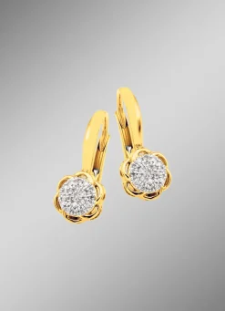 Ohrringe mit Diamanten