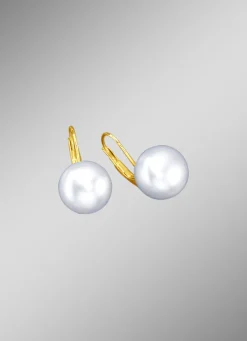 Ohrringe mit Süßwasser-Zuchtperlen