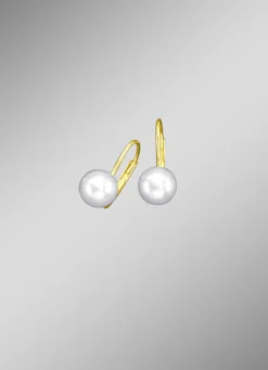 Ohrringe mit Süßwasser-Zuchtperlen