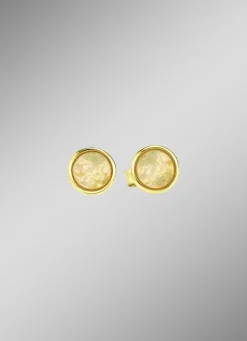 Ohrstecker mit echt Feueropal