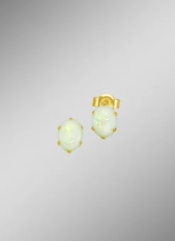 Ohrstecker mit echt Opal