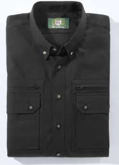 OS-Trachten-Hemd mit Button-Down-Kragen in 3 Farben