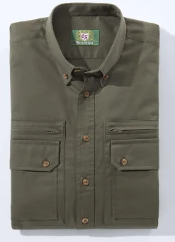 OS-Trachten-Hemd mit Button-Down-Kragen in 3 Farben