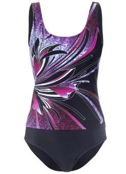 Pacific Fashion Tankini mit platziertem Druckdessin und Softschalen