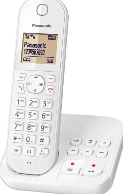 Panasonic Großtasten-Telefon mit Anrufbeantworter