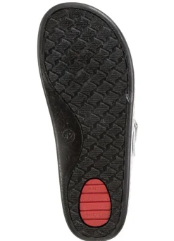 Pantolette aus Nappaleder mit luftiger Perforation