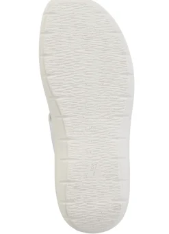 Pantolette mit glänzendem Schmuck