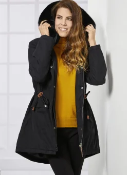 Parka mit Plüsch-Innenausstattung in der Kapuze