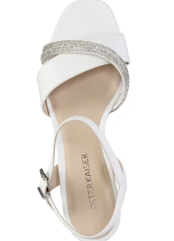 Peter Kaiser Sandalette mit Glitzersteinchen