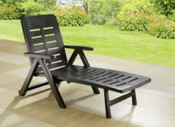 Pflegeleichte und wetterfeste Rollliege Smeraldo