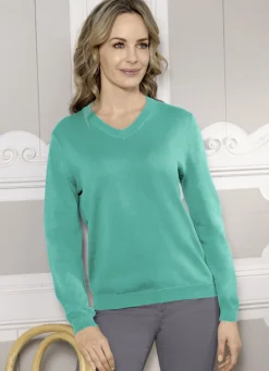 Pima-Pullover in Feinstrick