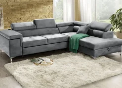 Polsterecke mit Bettfunktion und Komfortschaum-Polsterung