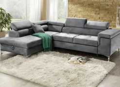 Polsterecke mit Bettfunktion und Komfortschaum-Polsterung