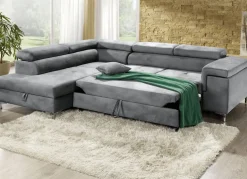 Polsterecke mit Bettfunktion und Komfortschaum-Polsterung