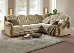 Polsterecke mit Bettfunktion und Bettkasten