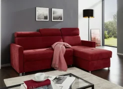 Polsterecke mit Schlaffunktion und Bettkasten