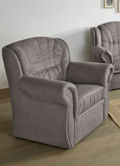 Polstermöbel mit angenehmem Mikrovelours-Bezug