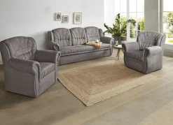 Polstermöbel mit angenehmem Mikrovelours-Bezug