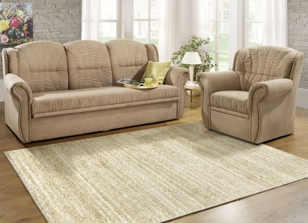 Polstermöbel mit angenehmem Mikrovelours-Bezug