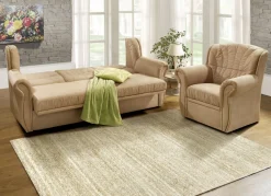 Polstermöbel mit angenehmem Mikrovelours-Bezug