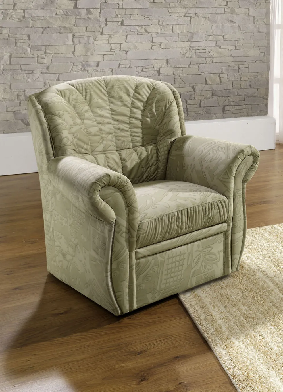 Polstermöbel mit angenehmem Mikrovelours-Bezug