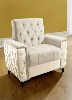 Polstermöbel mit Bettkasten und Liegefunktion