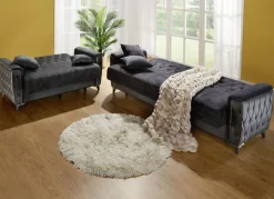 Polstermöbel mit Bettkasten und Liegefunktion