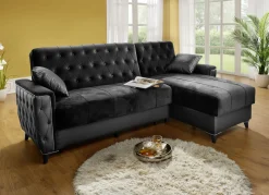 Polstermöbel mit Bettkasten und Liegefunktion