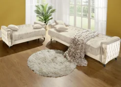 Polstermöbel mit Bettkasten und Liegefunktion