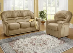 Polstermöbel mit Bezug aus echtem Leder